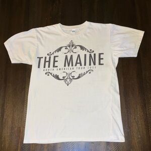 The Maine Tour T-Shirt 2011 North American Tour Size Medium Band Merch